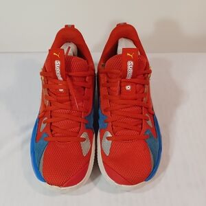 Puma Kids Sneakers in Red and Blue